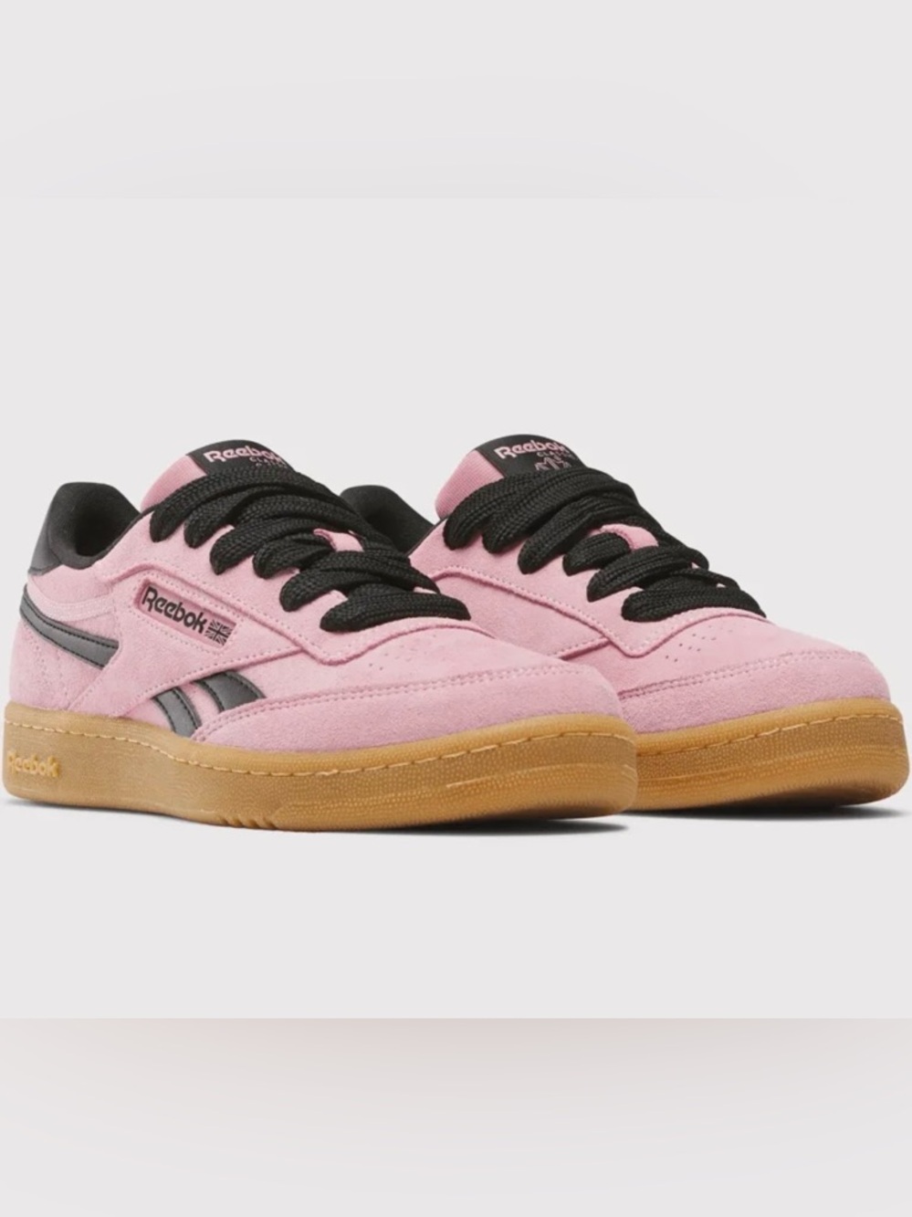 Reebok Pink Club C Revenge Kids size 5/ Woman’s size 7 Sneakers | NWT - Picture 2 of 16